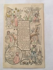 Little Red Riding Hood 1907 Antique Postcard picture