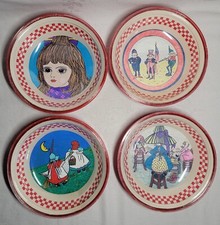 Vintage 1970s Ralston Purina Promo Premium Set Of 4 Cereal Bowls Stackable  picture
