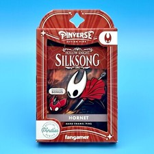 PINVERSE Hollow Knight Silksong Hornet Figure Pin Set Pack Trading Card Stickers picture