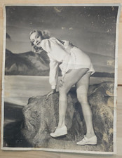 HOLLYWOOD BEAUTY MARLENE DIETRICH CHEESECAKE WILLINGER 1930s XXL ORIG Photo 438 picture