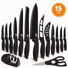 Knives Set Serrated Stainless Steel Steak Kitchen Chef Cutlery Sharp Knifes picture