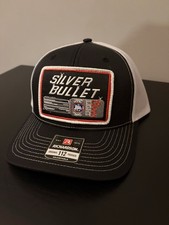 Coors Light Silver Bullet Beer Trucker Hat Richardson 112 Cap Vintage Style picture