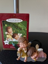 2000 Mary’s Angels Hallmark Keepsake Lighted Christmas Ornament TESTED/ picture