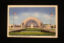 VTG LINEN POSTCARD 