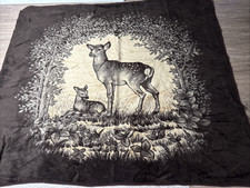Vintage San Marcos Deer And Fawn 95x82