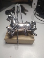 Sterling Silver Carousel Horse Ornament by Cazenovia Abroad and James Avery picture