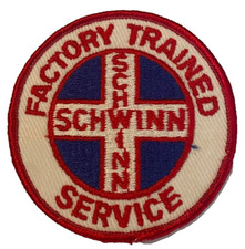 Schwinn Factory Trained Service Technician Dealer Employee Uniform Patch 1 picture