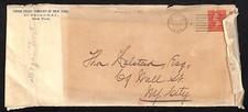 1898 Union Trust Company of New York 80 Broadway NYC  Cover Only picture