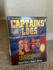 Star Trek Captains logs 1995 Book by Edward Gross & Edward Altman guide series picture