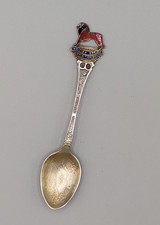 Antique 1924 British Empire Exhibition Enamel Souvenir Teaspoon – Wembley picture