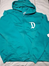 Teal Disneyland Hooded Sweatshirt New w/ tags Size Women's XS picture