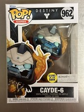 Funko Pop Vinyl: Destiny - Cayde-6 (Glow) Bungie (Exclusive) #962 w/Emblem Code picture