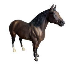 Breyer Horse Brown Black Paint is SCUFFED picture