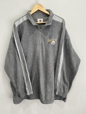 Vintage Pittsburgh Steelers Fleece sweater zip nfl xxl picture
