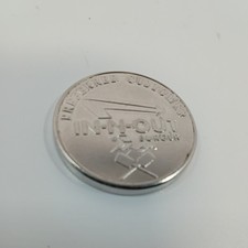 In-N-Out Burger Silver Preferred Customer Token Coin Good For One Burger picture