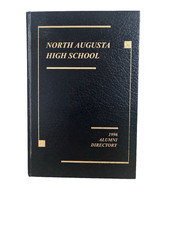North Augusta High School Alumni Directory 1996 Yearbook Hardcover Black Gold picture