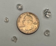 One (1) Gram of A/AA Grade Micro Herkimer Diamond Clusters, 3-12mm, 85-100% Perf picture