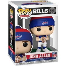 Funko POP Josh Allen with Beanie Buffalo Bills NFL Figure 350 + Protector picture