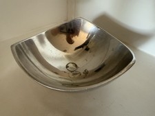 Vintage Nambé Metal Alloy Tri-corner Bowl Please Read Description for Details picture