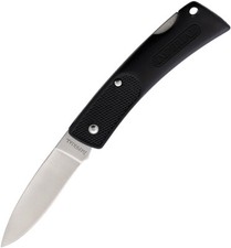 Schrade  Imperial Pocket KnifeBlack Folding Stainless Clip Point Blade picture