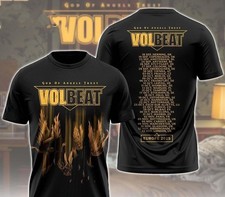 Volbeat God Of Angels Trust Europe 2025 Tour 3D T Shirt CC215 picture