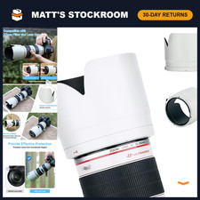 ET-87 Lens Hood Shade for Canon EF 70-200mm f/2.8L is III II USM - White picture
