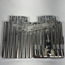 WW2 Admiral Syringe Case Set Nickel by Becton Dickinson & Co with Glass Syringe picture