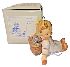 Goebel MJ Hummel Ornament Love From Above 1989 Annual 2nd Edition # 283 Box READ picture