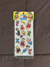 Flintstones Vintage Puffy Stickers 1979 Sealed NOS Hanna-Barbera Sentry Cartoon picture
