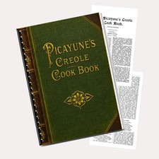 Picayune's Creole Cook Book Cookbook 436 Pages Printed Comb Bound Manual picture