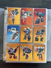1985 Transformers G1 Action Cards complete set 1-192 + Partial Sticker Set picture