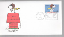 2001 First Day Cover - honoring Peanuts/Snoopy - Fleetwood picture