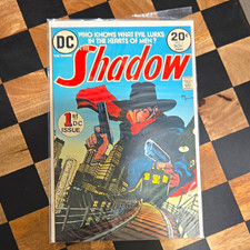 DC The Shadow #1 First Issue Bronze Age Color Single Issue 20¢ Cover Price picture