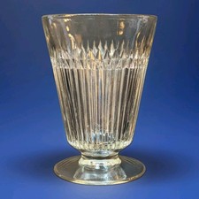 EAPG Ribbed Flared Footed Spooner or Bouquet Vase  picture