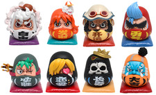 [Reproduction] One Piece Daruma King 6cm PVC Figure Doll Statue Straw Hat Pirate picture