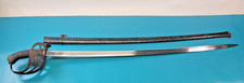 Argentine Cavalry Model 1898 Saber Sword + Scabbard WKC Solingen TR1871 picture