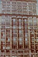 c1880's 35mm Slide, Chicago Auditorium Building, Adler Sullivan Architecture picture