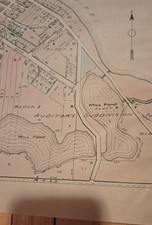 1913 Champlin Original Map Of Town Minnesota Handcolored Owners Names Antique picture