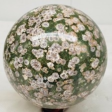 Natural Polished Pink cherry blossom agate BALL Madagascar 4040G (8.9LB) picture
