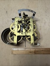 Antique Vintage Ingraham  Mantle Winding Clock Part Movement picture
