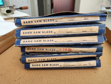 SIX VTG NEW OLD STOCK Sears Craftsman Band Saw Blade 2336 Fine Tooth 58