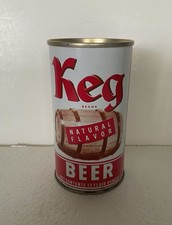 KEG, NATURAL FLAVOR BEER 12oz. Tab Top picture
