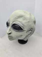Vintage Alien Mask Halloween Costumes Roswell Area 51 Martian UFO Creature Prop picture