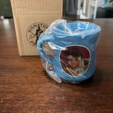 Blue Elvis Presley Stoneware Coffee Mug 2006 Signature Product picture