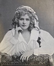 1897 Vintage Magazine Illustration Actress Mabel Love picture