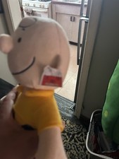 NWT Rare Cedar Fair Peanuts Charlie Brown Doll 12