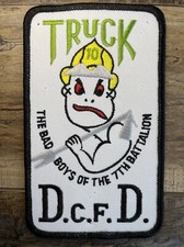 DCFD Truck 10 Washington DC Fire Dept Patch 5”L Bad Boys Of The 7th Battalion picture