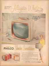 1958 Vintage ad Philco Slender Seventeen retro television Art portable 02/07/26 picture