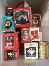 Hallmark Ornaments Mystery Lot - 10 Ornaments picture