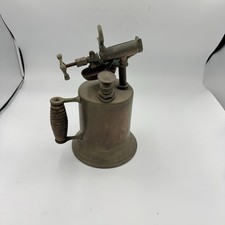 Vintage Turner Brass Blow Torch Tool Industrial Steampunk Decor Old Welding picture